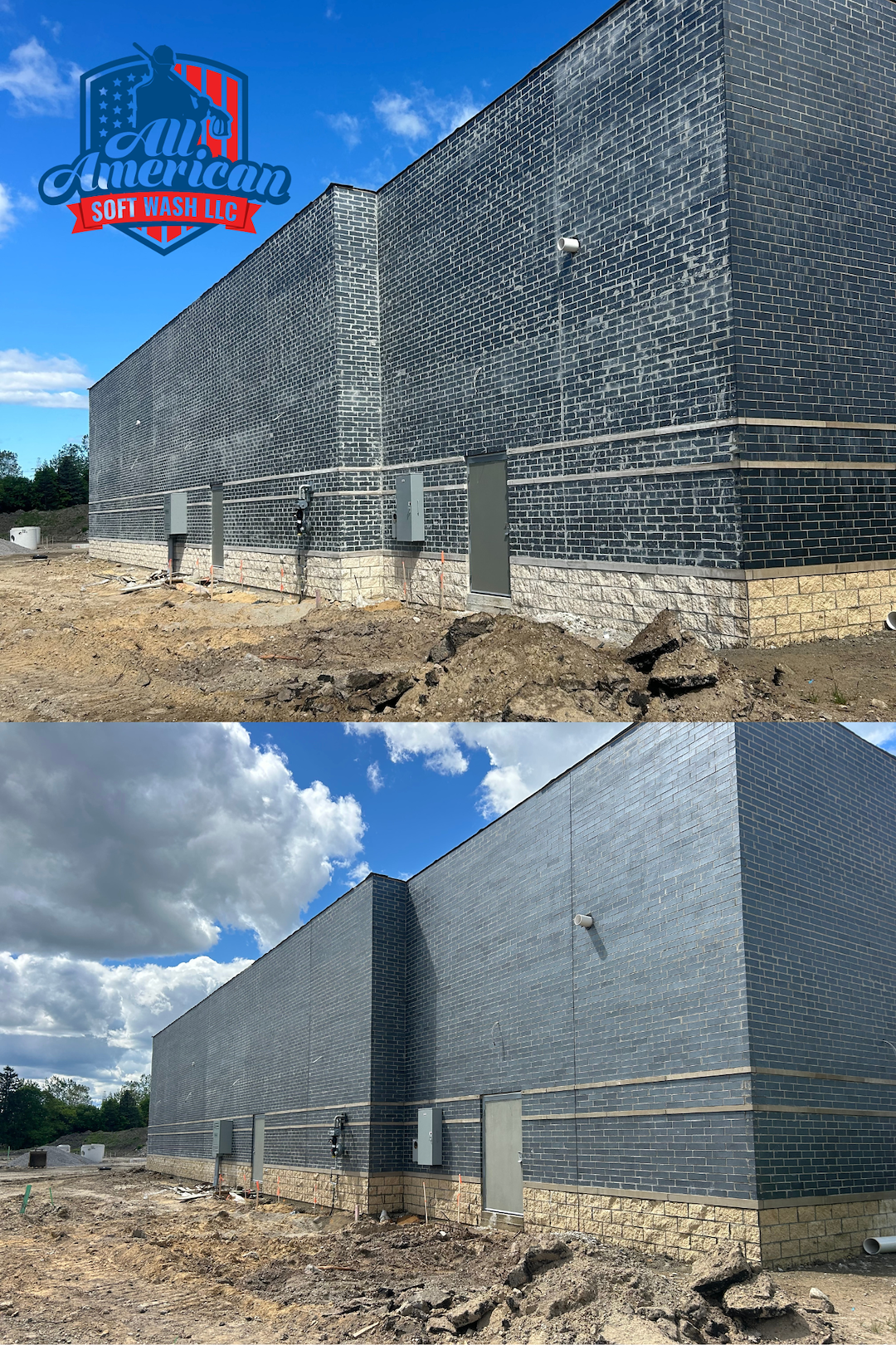 Post Construction Clean up -  Commercial Building Wash 