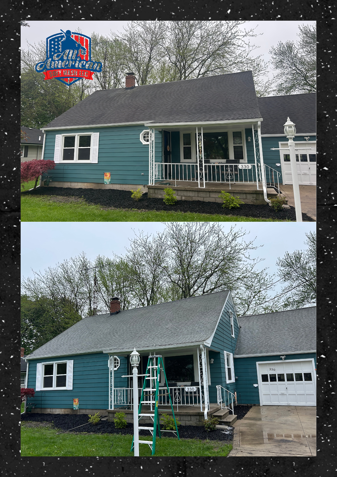 Roof Cleaning in Perrysburg Ohio 2